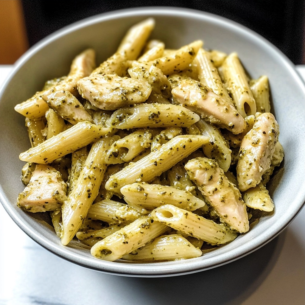Chicken Pesto Pasta Recipe for Quick Family Dinners 2 Chicken Pesto Pasta Recipe for Quick Family Dinners